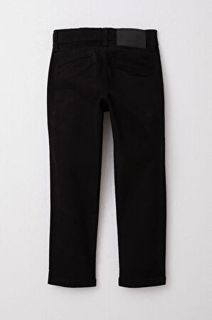 Breeze Erkek Çocuk Pantolon Gabardin Basic 3-7 Yaş, Siyah
