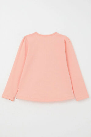 Breeze Kız Çocuk Taytlı Takım Sevimli Bebek Ayıcıklar Baskılı 1-4 Yaş, Somon