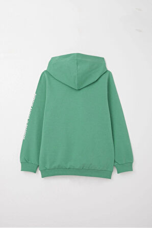 Breeze Erkek Çocuk Eşofman Takım Oyun Temalı Önden Cepli 5-10 Yaş, Mint Yeşili