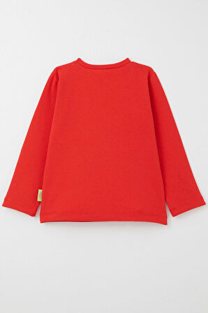 Breeze Kız Bebek Uzun Kollu Tişört Basic 9 Ay-3 Yaş, Narçiçeği