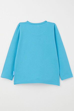 Breeze Erkek Bebek Uzun Kollu Tişört Basic 9 Ay-3 Yaş, Mavi