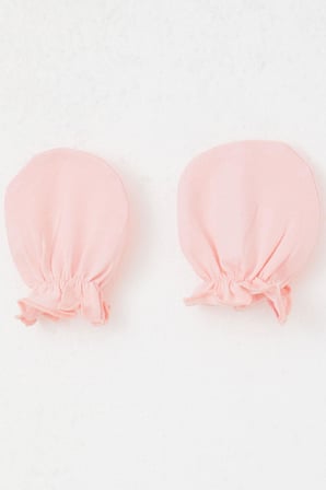 Breeze Yenidoğan Bebek Eldiven Basic Standart, Pembe