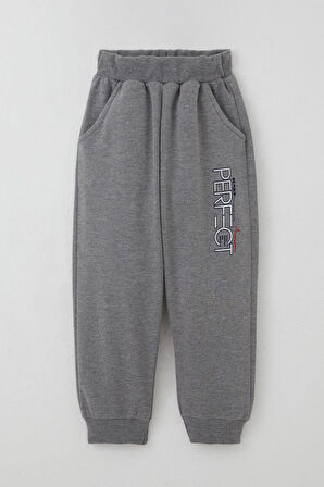 Breeze Erkek Çocuk Eşofaman Takım Yazı Baskılı 2-6 Yaş, Ekru