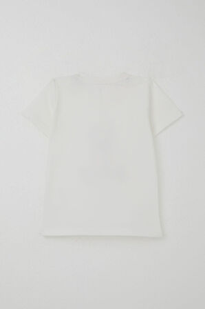 Breeze Erkek Bebek Şortlu Takım Havalı Ayıcık Baskılı 9 Ay-3 Yaş, Ekru