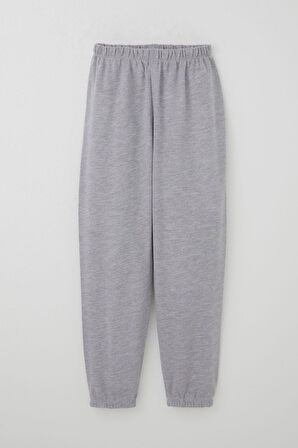 Breeze Erkek Çocuk Pijama Takımı Verev Çizgi Desenli 4-8 Yaş, Açık Gri
