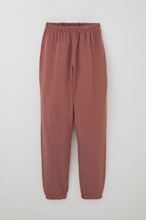 Breeze Erkek Çocuk Pijama Takımı Verev Çizgi Desenli 9-12 Yaş, Kiremit