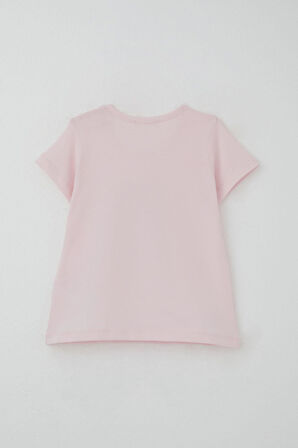 Breeze Kız Çocuk Taytlı Takım Sakız Kraliçesi Kız Baskılı 1.5-5 Yaş, Pembe