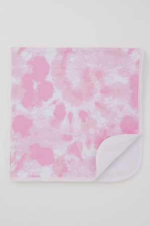 Breeze Yenidoğan Bebek Battaniyesi Batik Desenli Standart, Pembe