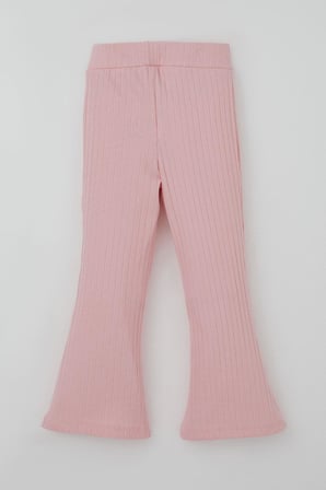 Breeze Kız Çocuk Tayt Bel Kısmı Arma Aksesuar Detaylı 3-7 Yaş, Pembe