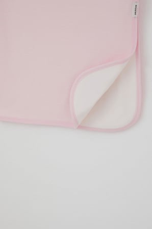 Breeze Yenidoğan Bebek Battaniyesi Uykucu Bulut Nakışlı Standart, Pembe
