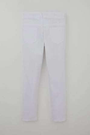 Konsept Erkek Çocuk Gabardin Pantolon Düğmeli Fermuarlı 5-9 Yaş, Ekru