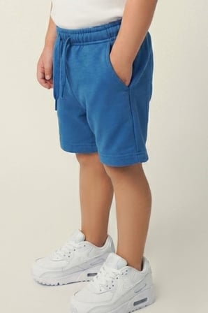 Breeze Erkek Çocuk Şort Bağcık Aksesuarlı Cepli 3-7 Yaş, Saks Mavisi