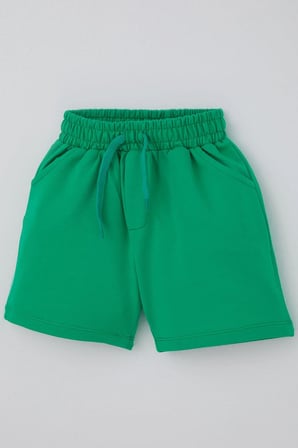 Breeze Erkek Çocuk Şort Bağcık Aksesuarlı Cepli 3-7 Yaş, Yeşil
