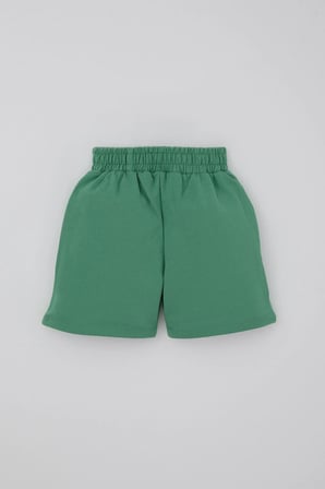 Breeze Erkek Çocuk Şort Bağcık Aksesuarlı Cepli 3-7 Yaş, Mint Yeşili