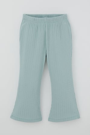 Breeze Kız Çocuk Taytlı Takım Sevimli Fiyonklu Tavşancık Baskılı 1.5-5 Yaş , Pudra