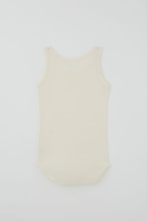 Breeze Kız Çocuk Çıtçıtlı Atlet Zıbın Body Basic 1-3 Yaş , Krem