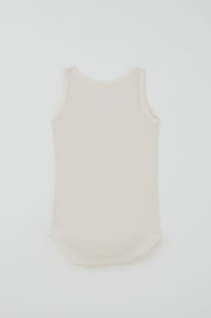 Breeze Erkek Çocuk Çıtçıtlı Atlet Zıbın Body Basic 1-3 Yaş , Ekru