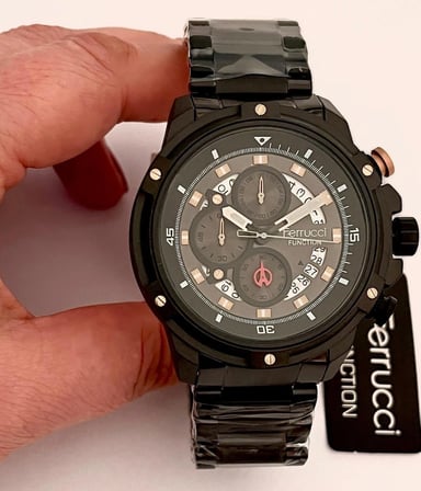 Ferrucci Çoklu Gün Göstergeli Fonksiyonları Aktif Takvimli 45mm Kasa Çap Erkek Kol Saati