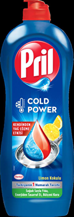 Pril Cold Power Sıvı Elde Yıkama Deterjanı 4 x 675 gr 