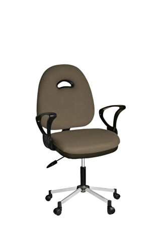 Türksit Kozmo Yönetici Çalışma Koltuğu Metalik Gri Ayak Gri