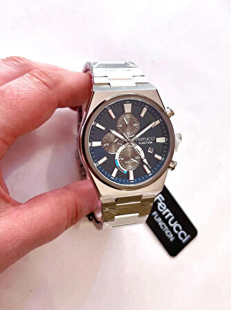 Ferrucci Fonksiyonları Aktif Takvimli Erkek Kol Saati+Bileklik