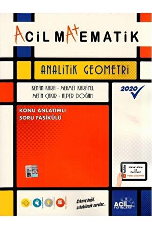 Acil Matematik Analitik Geometri Konu Anlatımlı Soru Fasikülü