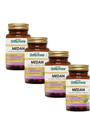 Shiffa Home 4 Adet Medan Kapsül 60 Kapsül X 620mg