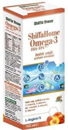 Shiffa Home Omega-3 EPA+DHA Balık Yağı Şurubu