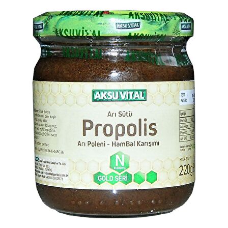 Propolisli Arı Sütü Bal Polen Karışımı (N) 8.000 Mg