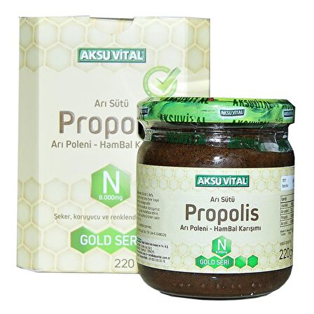 Propolisli Arı Sütü Bal Polen Karışımı (N) 8.000 Mg