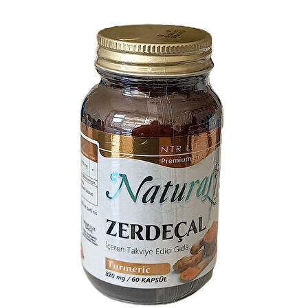 Natura Life Turmeric - Zerdeçal 60 Kapsül