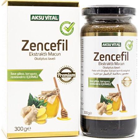 Aksu Vital Ekstra Zencefilli Macun 300 Gr