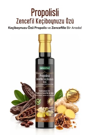 Propolisli Zencefilli Keçiboynuzu Özü 350 gr