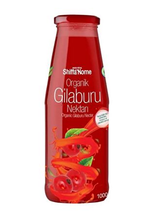 Organik Gilaburu Suyu 1000 ml (ŞEKER İLAVESİZ)