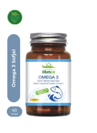 Natural Hekimce Omega 3 Balık Yağı 1000 mg 60 Softjel | EPA ve DHA
