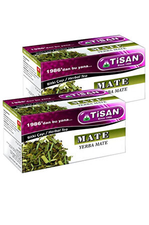 2 Kutu Mate Çayı Sallama Bitki Çayı Bardak Poşet Çay Mate Bitkisi Çay 2 Pkt.