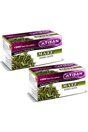 2 Kutu Mate Çayı Sallama Bitki Çayı Bardak Poşet Çay Mate Bitkisi Çay 2 Pkt.