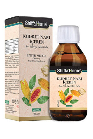 Kudret Narı İçeren 150 ml Şurup