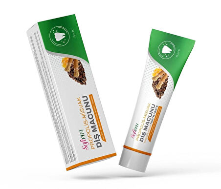 SOFTEM PROPOLİS ve MİSVAKLI DİŞ MACUNU - 75ML