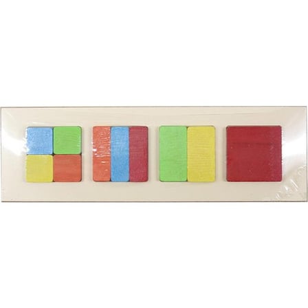 Can Toys Ahşap Eğitici Bultak K.Kesir 9x27cm PR-85