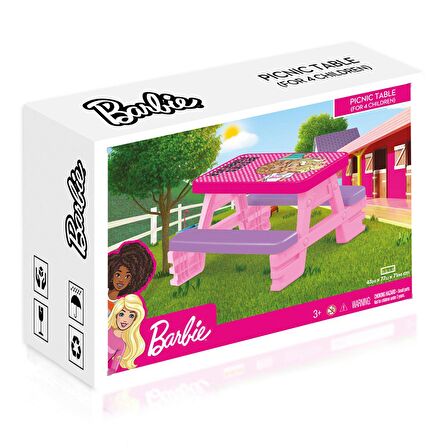 1608 Dolu Barbie Piknik Masası