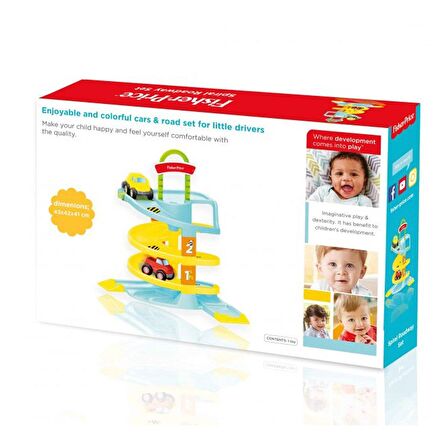 1826 Fisher Price Spiral Yol Seti