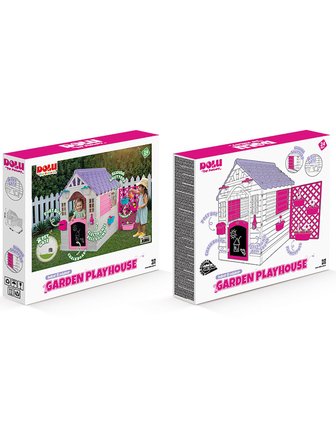 Dolu Oyuncak Oyuncak Aksesuarlı Oyun Evi - Pembe