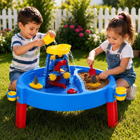 Arlina Home Kids 3'ü 1 Arada Aktivite Masası Su Kum Oyun Seti