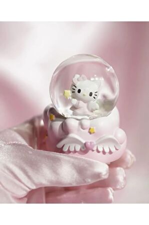 6 CM Hello Kitty Kar Küresi Işıklı