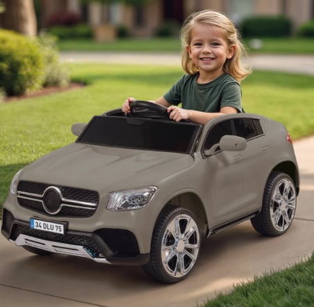 Dolu Grand SUV Akülü Araba Uzaktan Kumandalı 12V Kahverengi