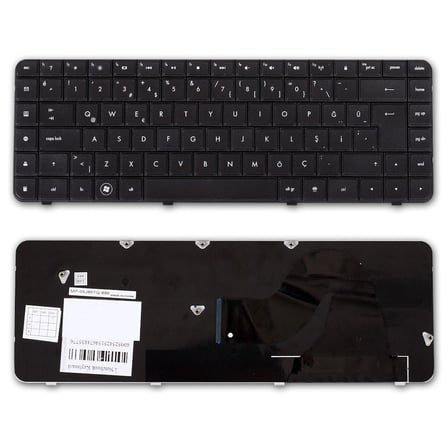 Hp Compaq CQ56 CQ62 G56 G62 Notebook Klavye (Siyah TR) / KL0534