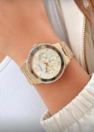 Ferrucci FC19662 Kadın Kol Saati Gold Çelik 36 mm