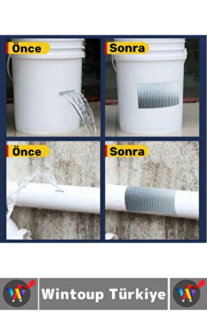 Ultra Güçlü Su Geçirmez Isıya Dayanıklı Alüminyum Folyo İzolasyon Tamirat 72 Mm X 2 Metre Çamur Bant