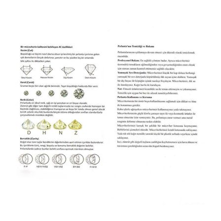 0.50 Karat D vs2 GIA Sertifikalı Pırlanta Tektaş Yüzük